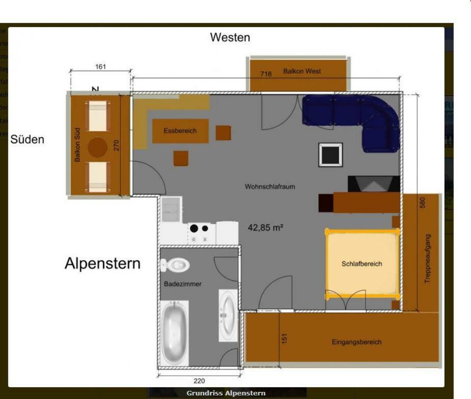 Ferienwohnung Alpenstern Rieden Exterior foto